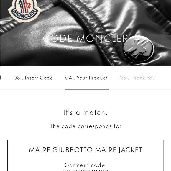 Moncler Maire Giubbotto Maire Down Jacket Size 4 - Picture 13 of 13
